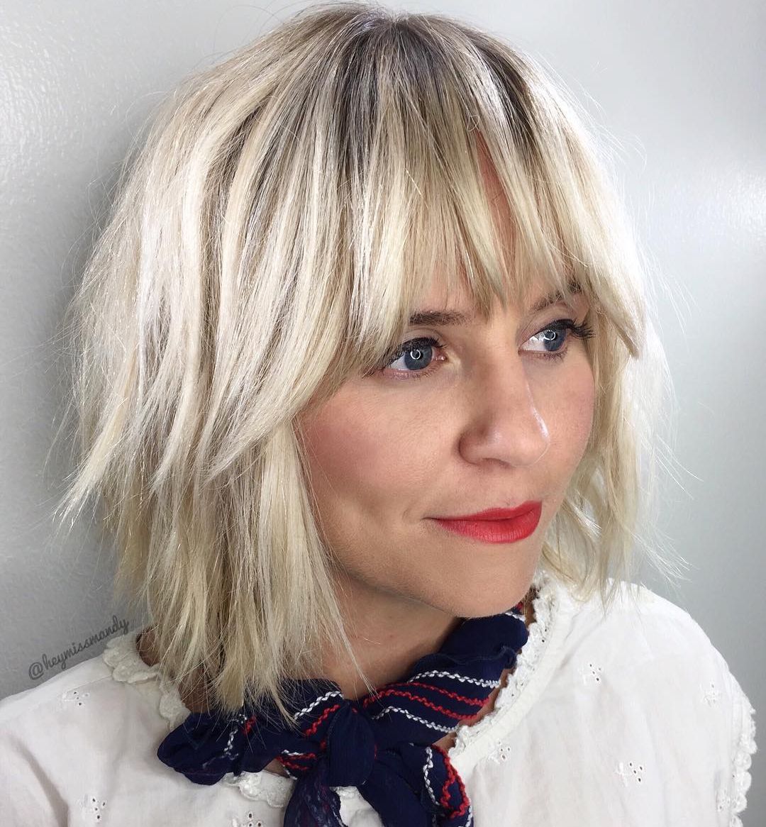 Gorgeous Shaggy Bob