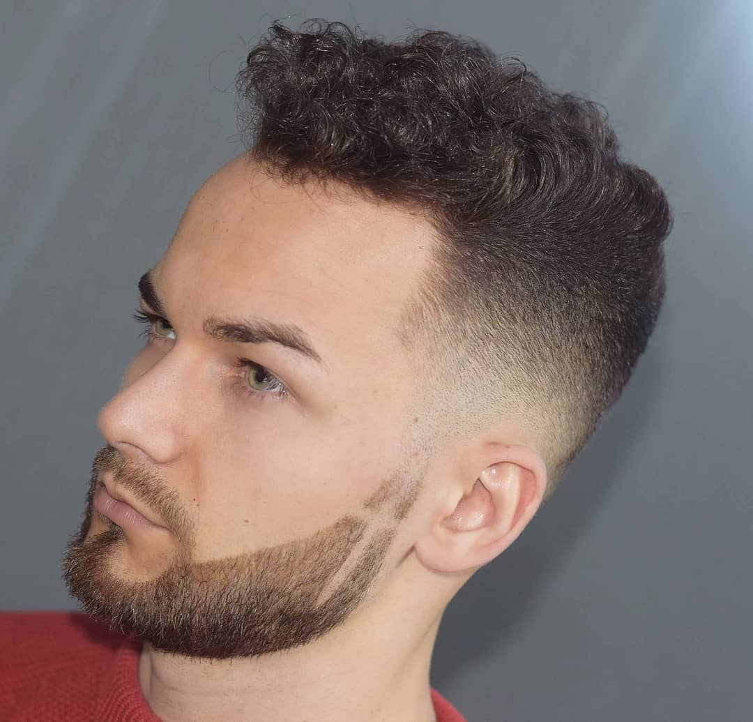 Curly + Beard Part