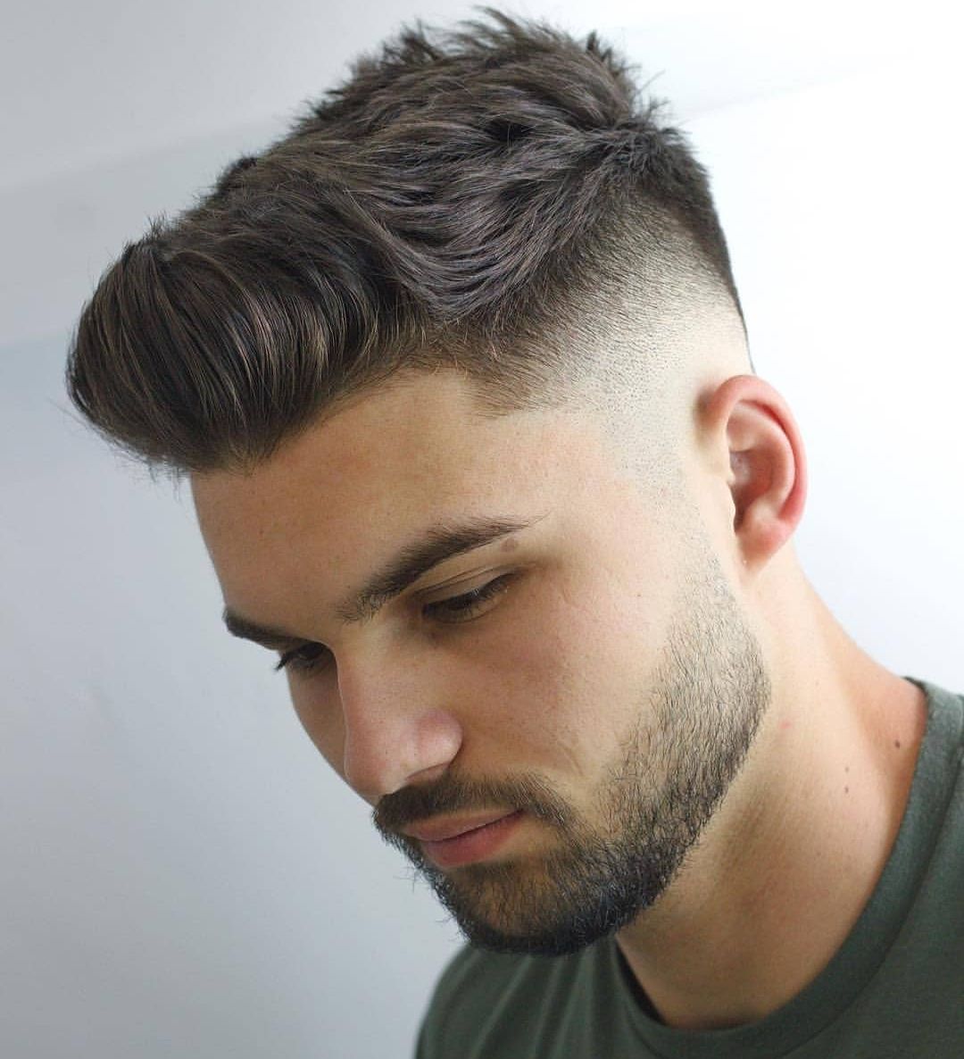 Layered + Stubble Beard