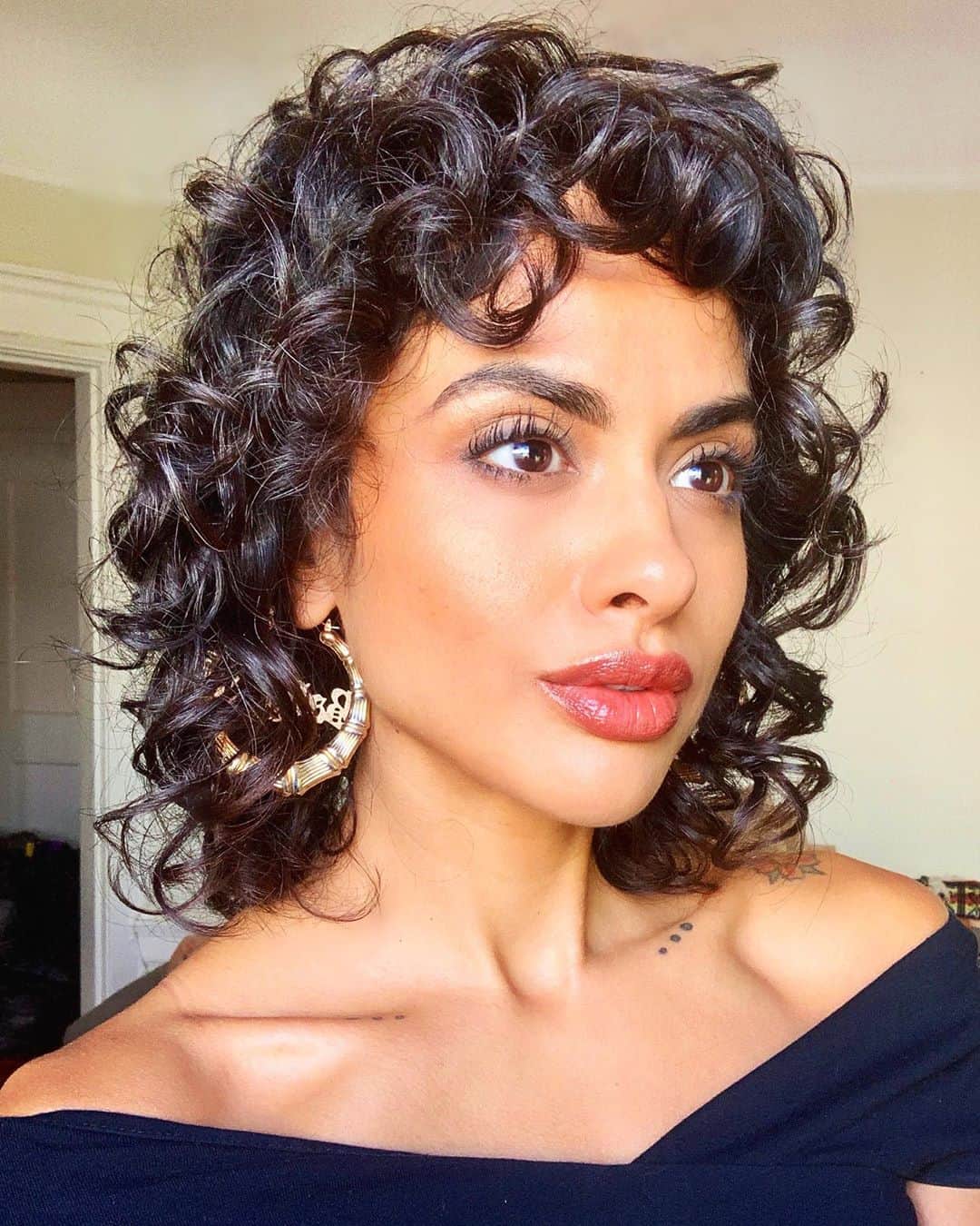 Curly Bangs