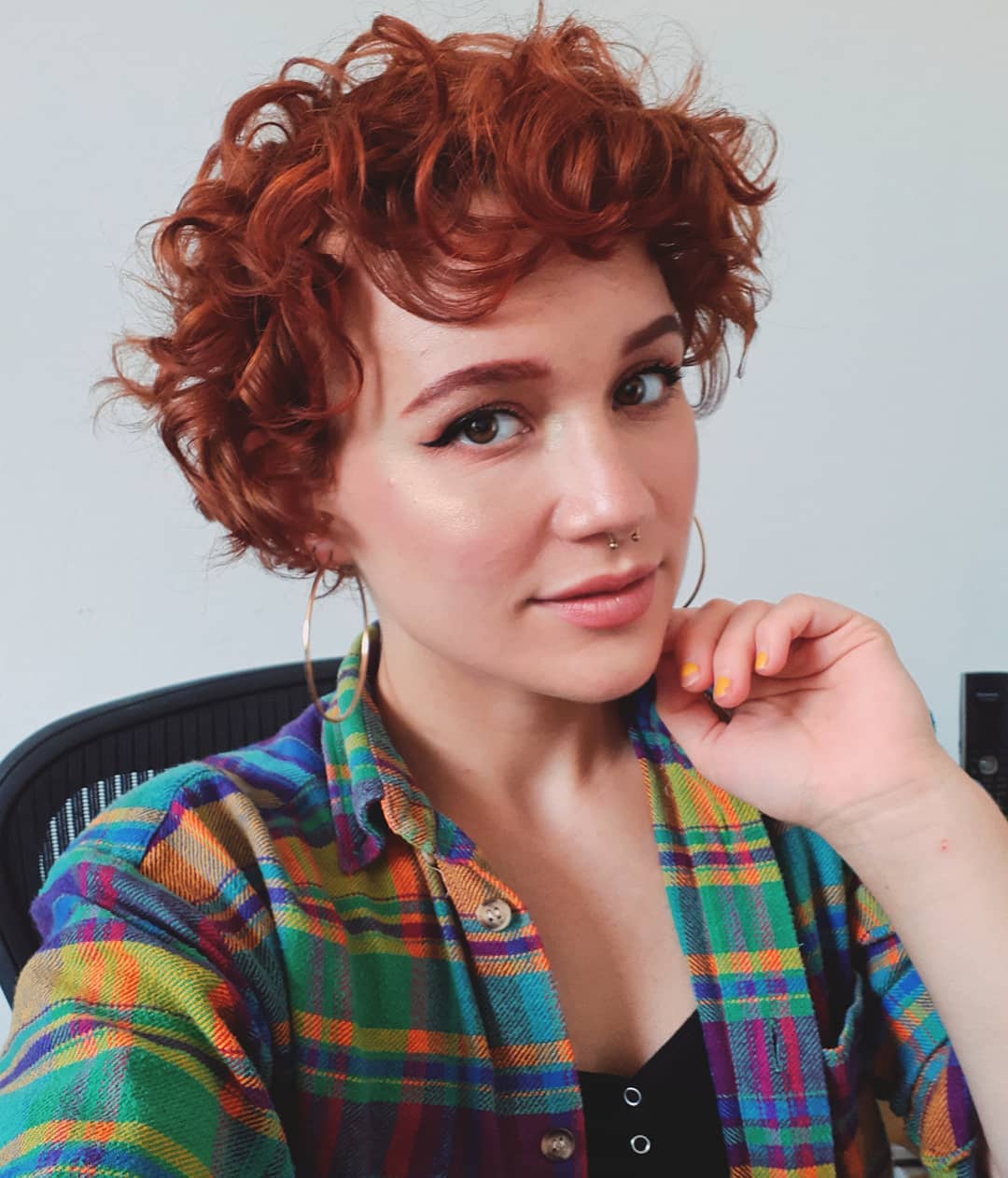 Shaggy Curly Crop