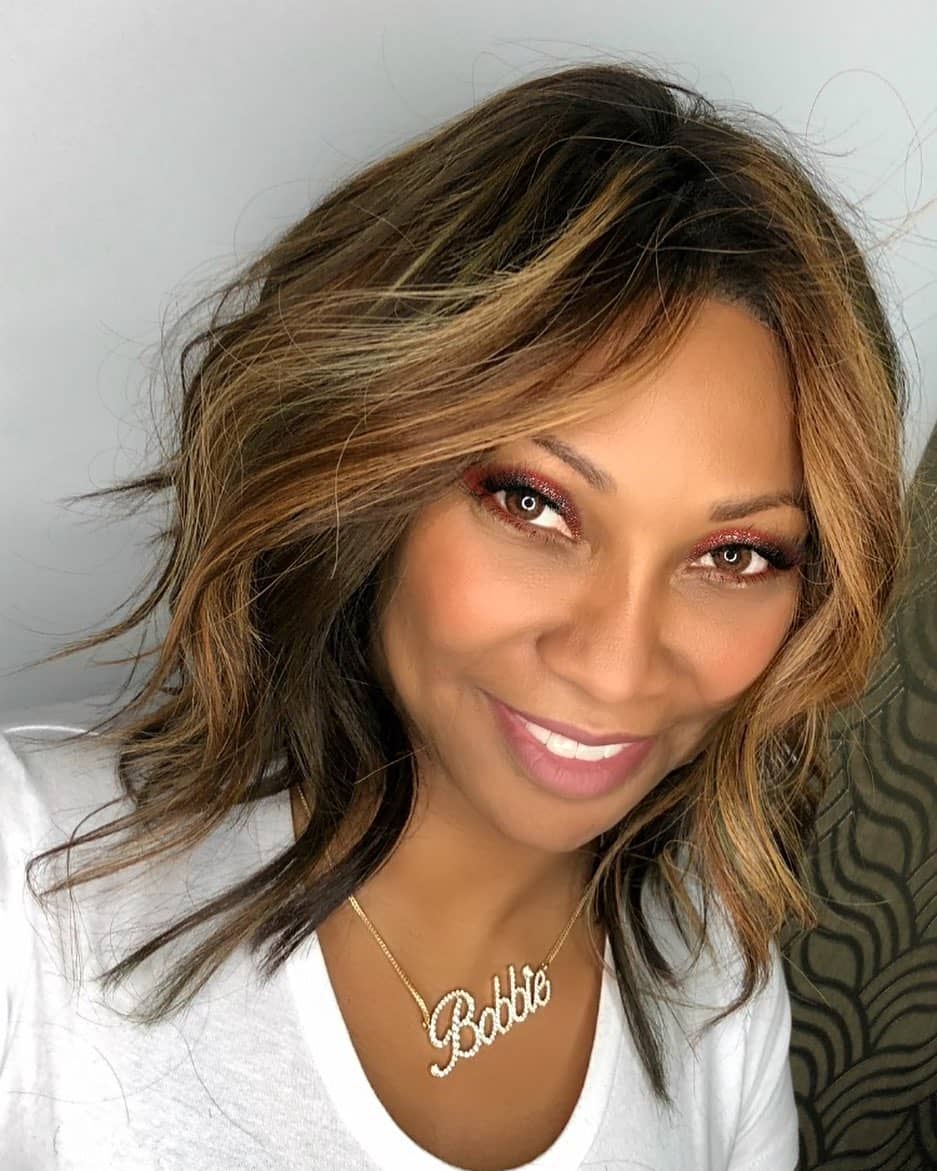 Chesnut Balayage Bob