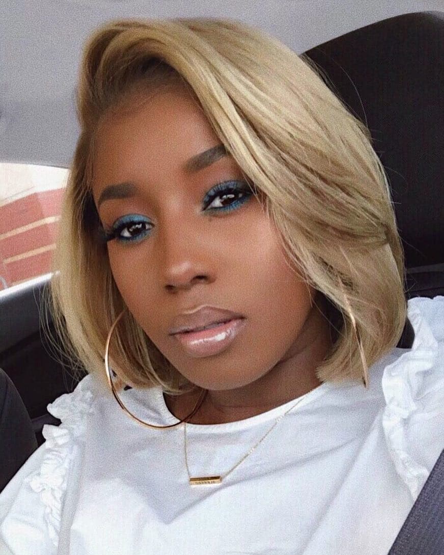 Honey Blonde Bob