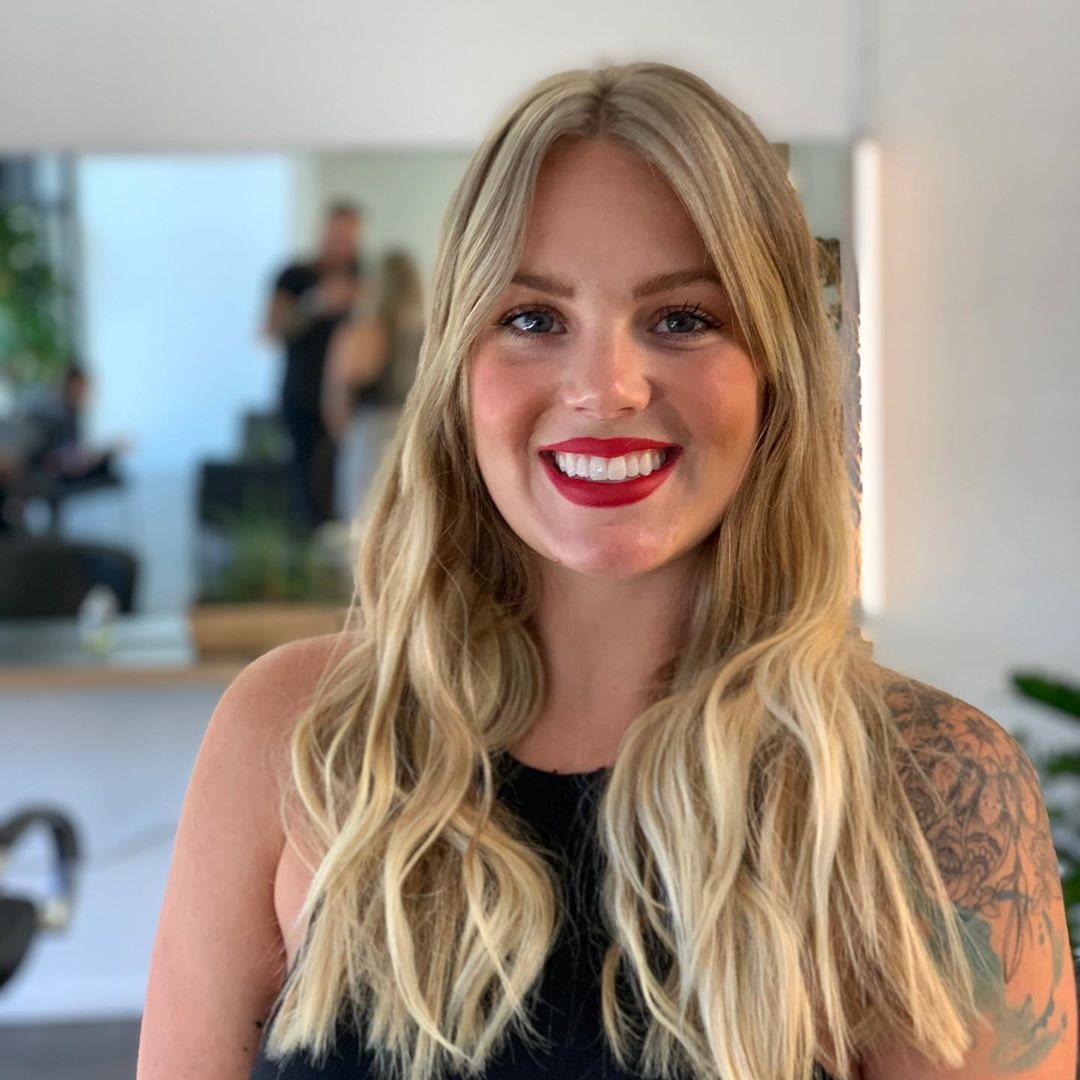Beach Blonde + Curtain Fringe