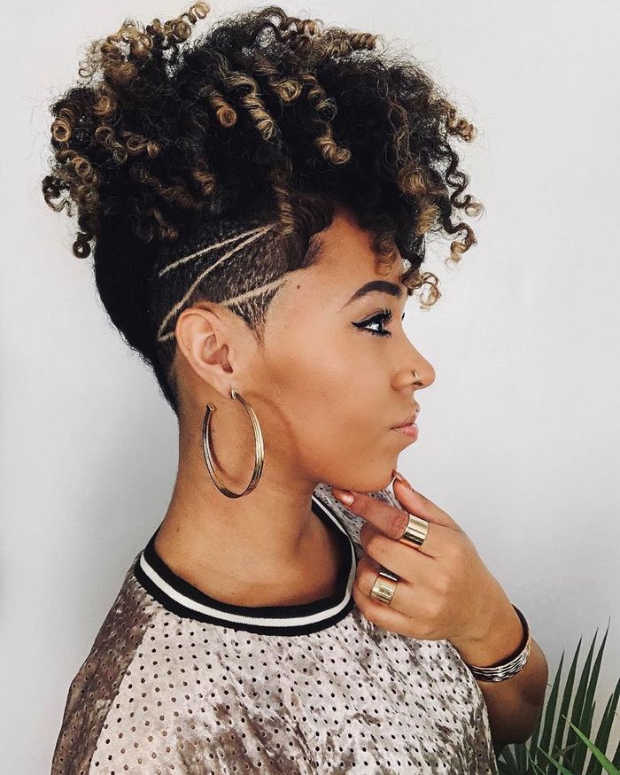 Curly Texture With Fade Detail