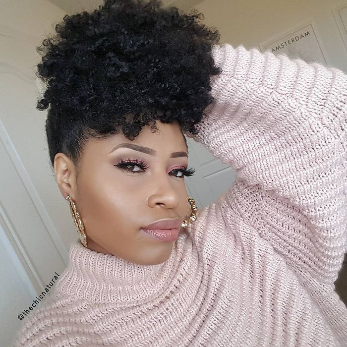 High Puff Up-do