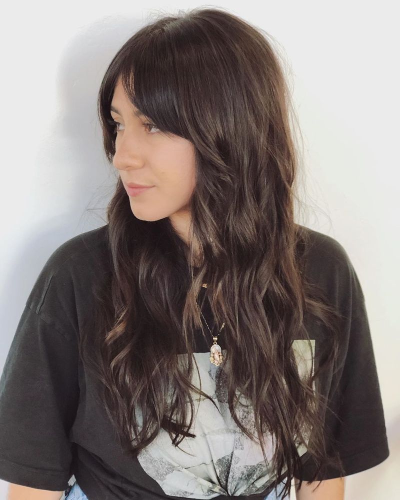 Long Brunette Shag