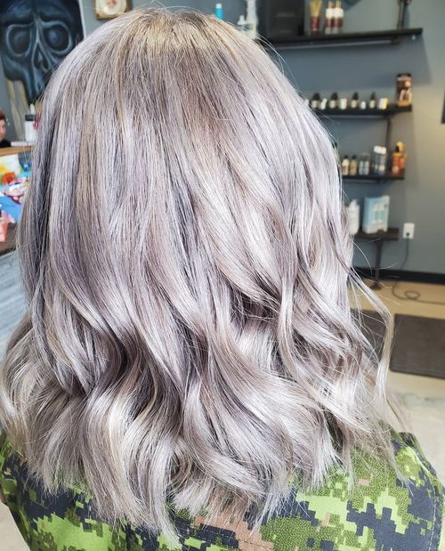 Lavender + Silver Sparkle