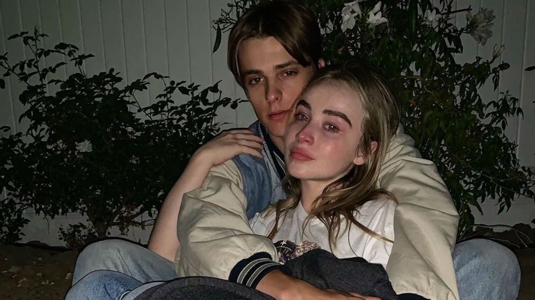 Corey Fogelmanis and Sabrina Carpenter