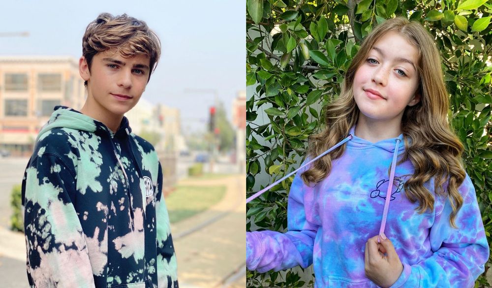 Ayden Mekus and Claire Rocksmith