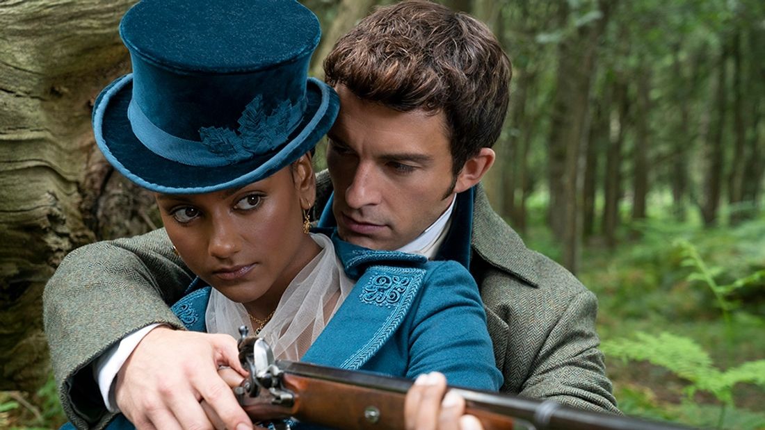Jonathan Bailey and Simone Ashley