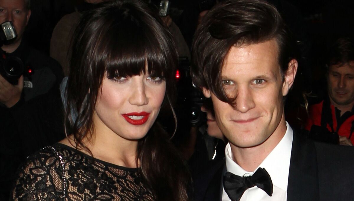 Matt Smith and Daisy Lowe