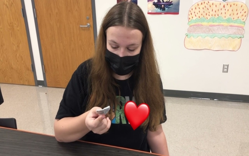 How to Make a Heart Out of a Gum Wrapper