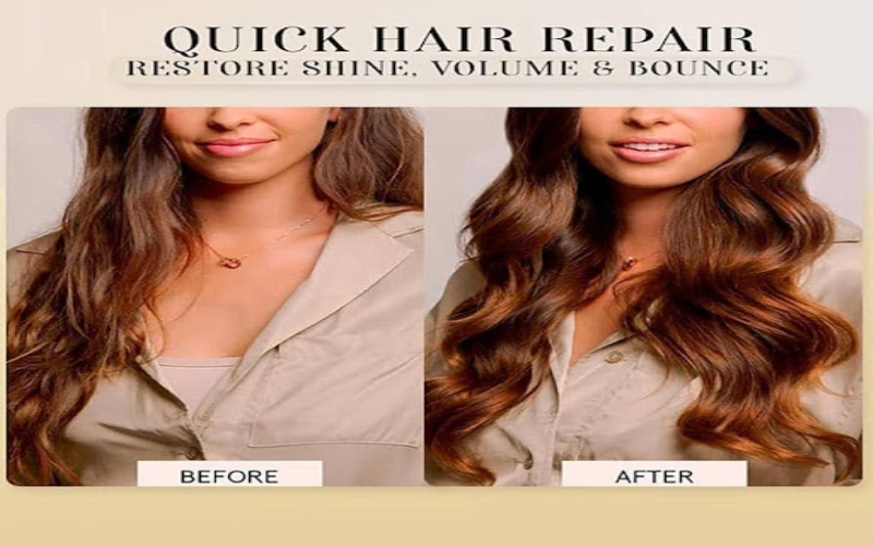 Before and After leave in Conditioner 